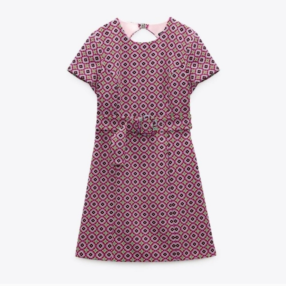 🌟NWT Zara Mini Dress with open back